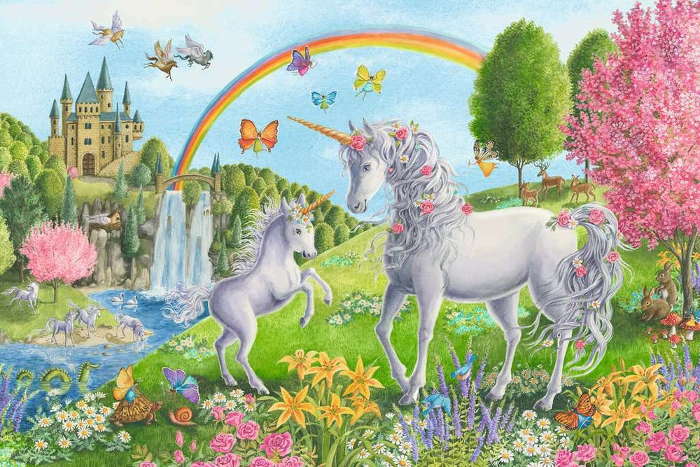 Prancing Unicorns (24 pc Floor Puzzle)