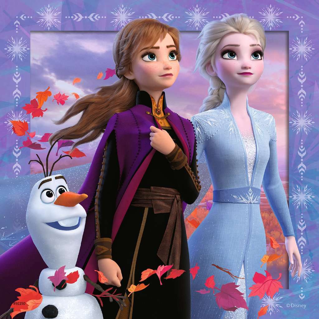 Disney Frozen 2 -Journey Starts (3 X 49 pc Puzzle)