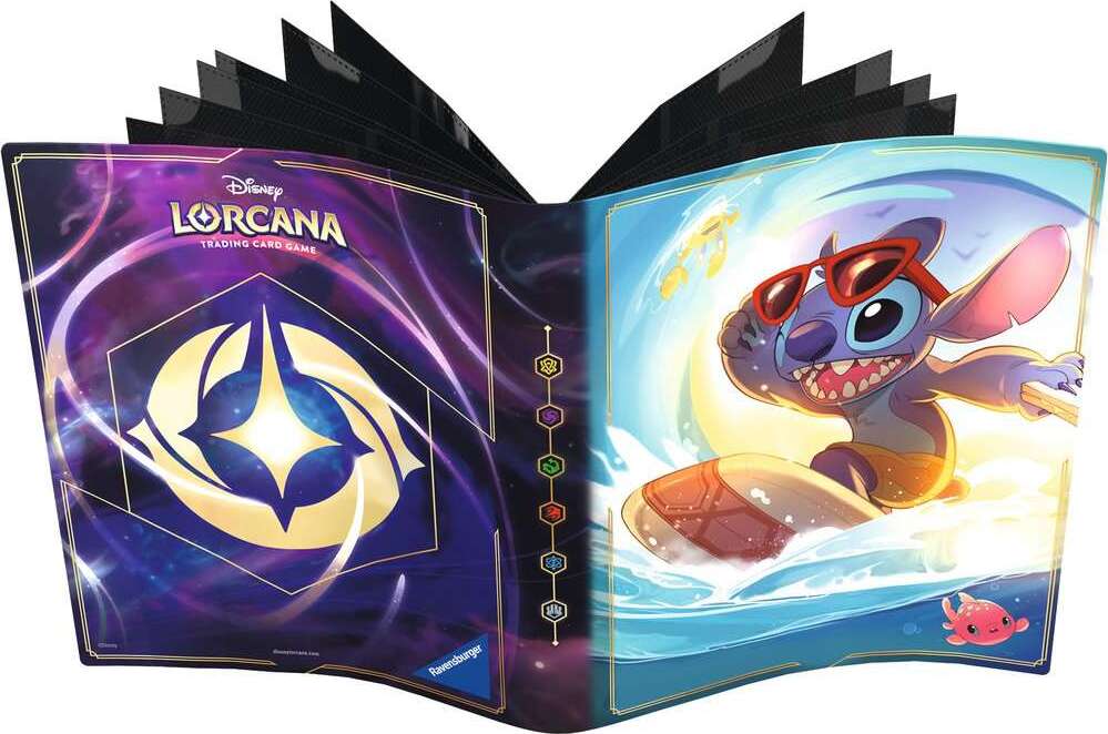 lorcana card book Disney rarity explained: How to identify the rarest cards on a hardbound cover with premium finishing Disney Lorcana: The First Chapter