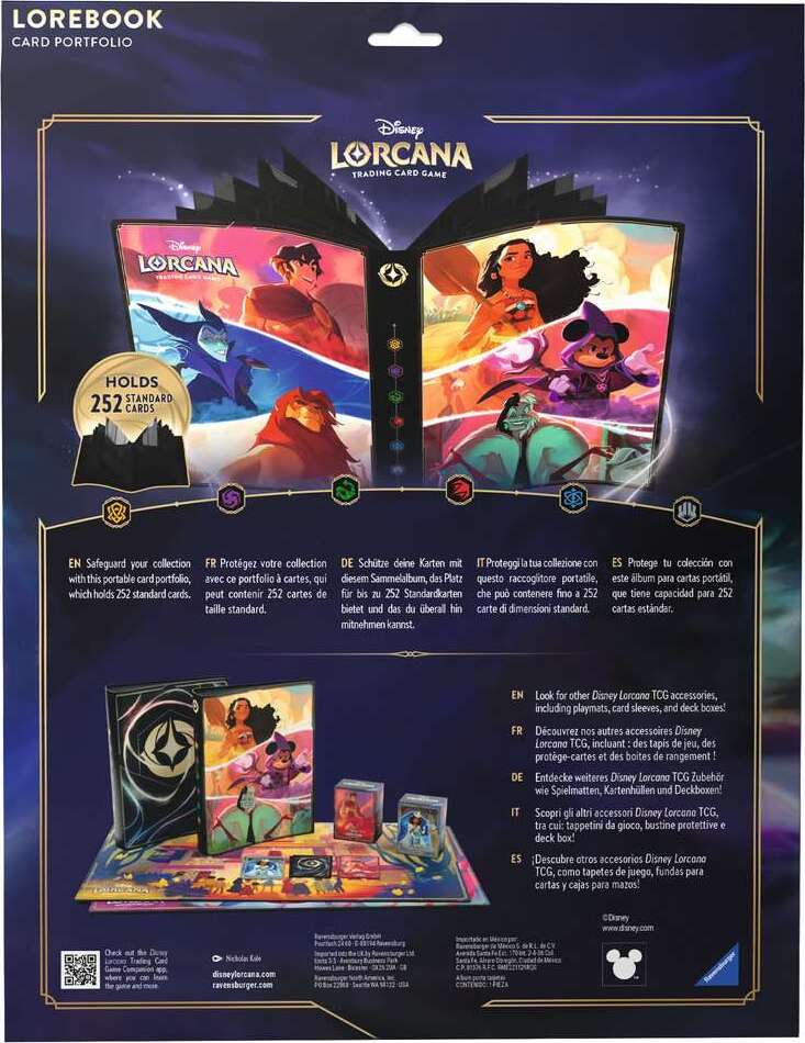 Disney Lorcana TCG: Shimmering Skies Portfolio - Nicholas Kole for Ages 8 and Up