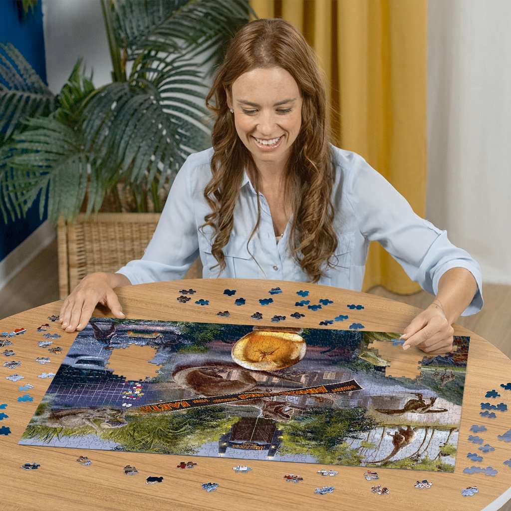 Jigsaw Puzzle AT Jurassic Park 1000p - 1000 Pieces Puzzle
