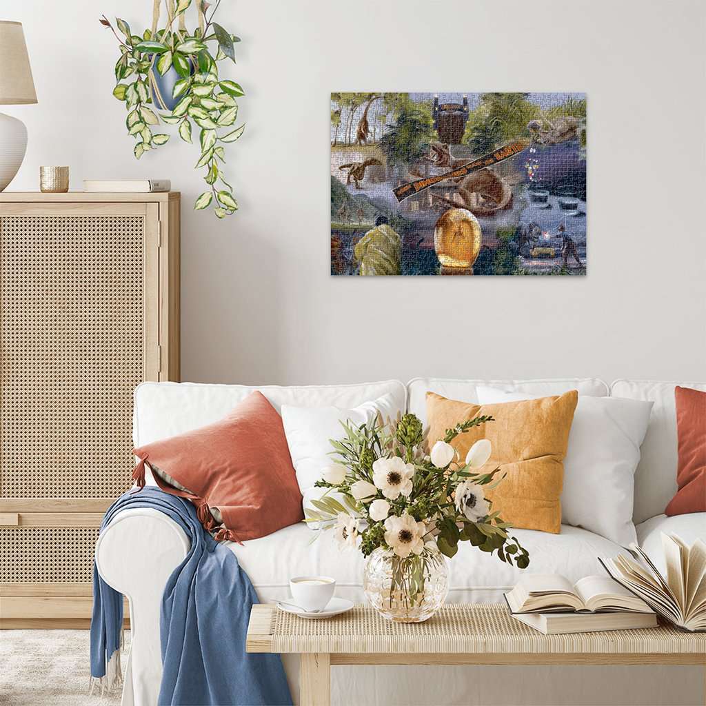 Jigsaw Puzzle AT Jurassic Park 1000p - 1000 Pieces Puzzle