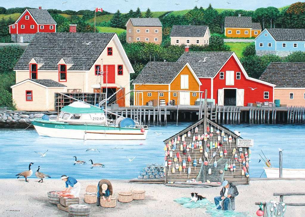 Fisherman's Cove (1000 Piece Puzzle)