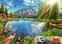 Life at the Lake (1000 Piece Puzzle)