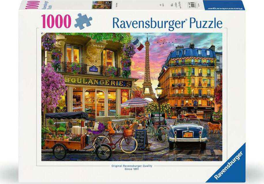 Paris at Dawn (1000 Piece Puzzle)