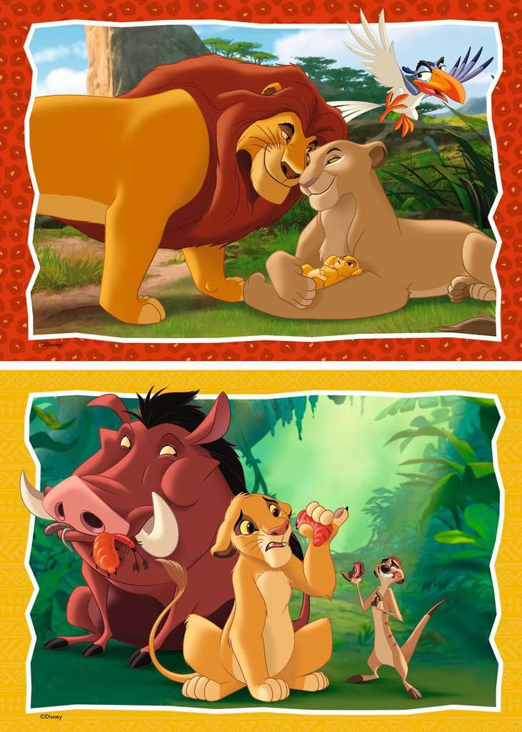 The Lion King 2x24 pc Puzzles – Awesome Toys & Gifts