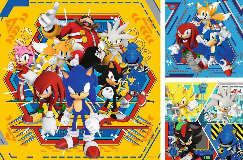 Children's Jigsaw Puzzle Sonic the Hedgehog - 49 Pieces Puzzle