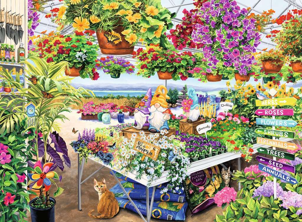 Glorious Garden Center 500 Pc Puzzle – Awesome Toys & Gifts