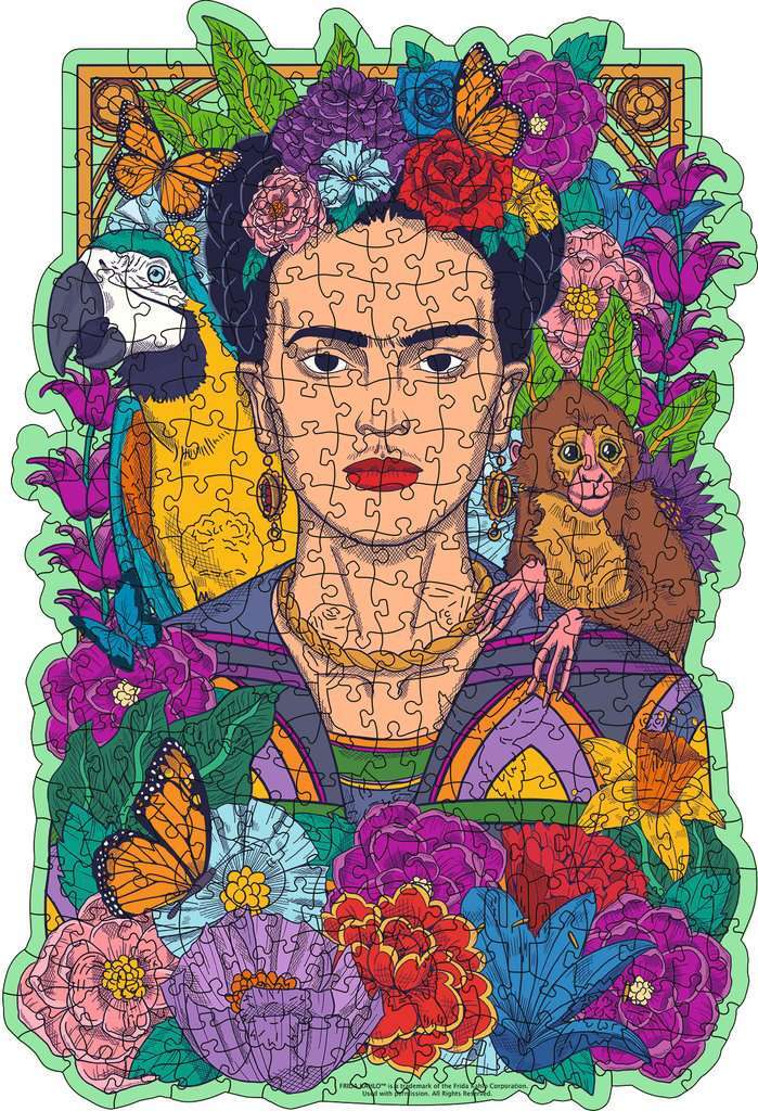 Wooden Puzzle: Frida Kahlo Puzzle (300 pc)