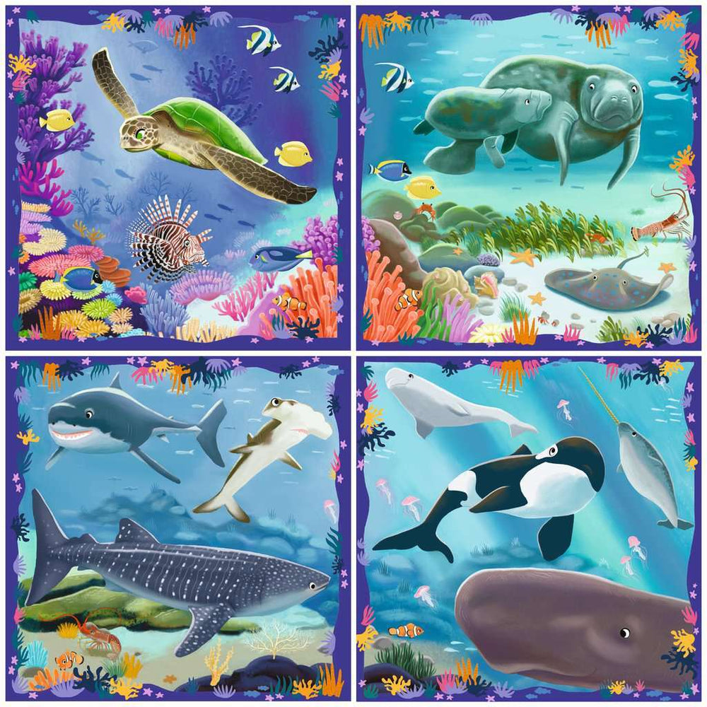 Puzzle Up - Ocean Life Puzzle (64, 72, 81, 90 pc)