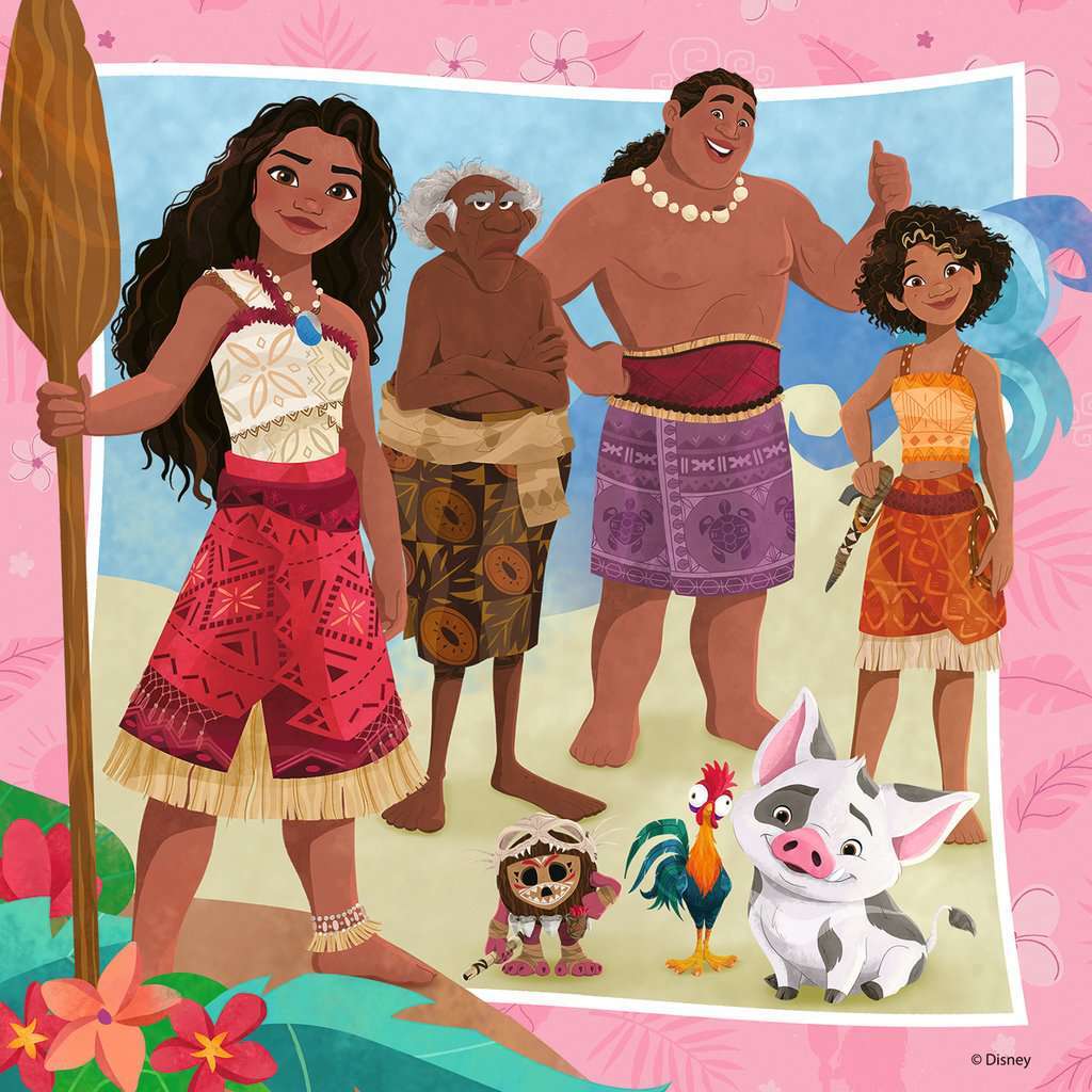 Moana 2 Off To New Adventures 3x49 pc Puzzle – Awesome Toys & Gifts