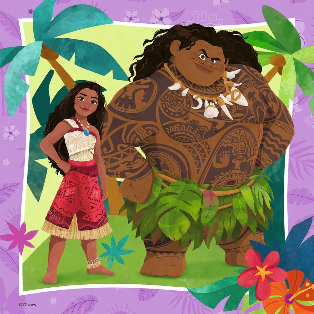 Moana 2 Off To New Adventures 3x49 pc Puzzle – Awesome Toys