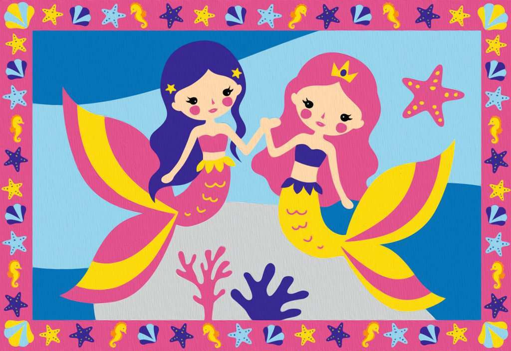 Enchanting Mermaids Puzzle (Painting products)