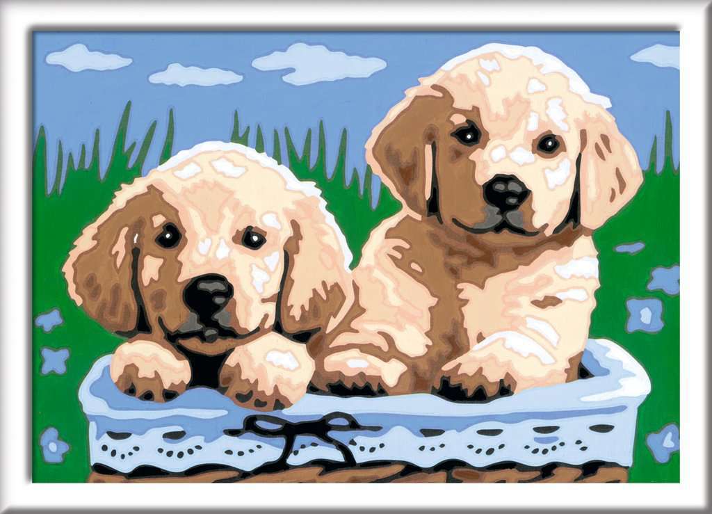 CreArt: Cute Puppies 5x7