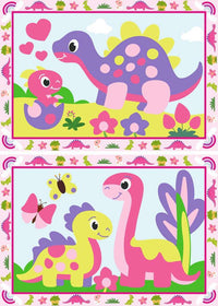 CreArt Junior: Pink Dinosaurs