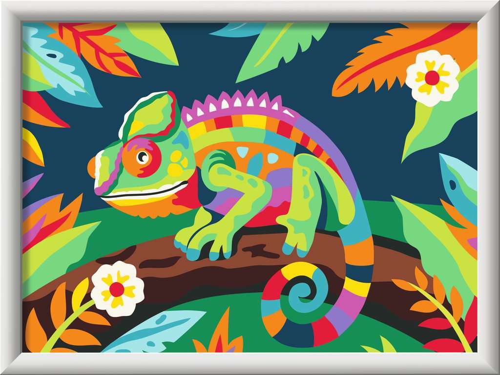 CreArt: Colorful Chameleon 7x10