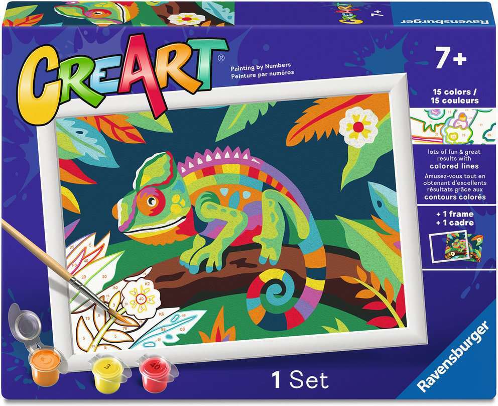 CreArt: Colorful Chameleon 7x10