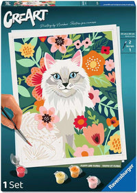 CreArt: Fluffy and Floral 10x12