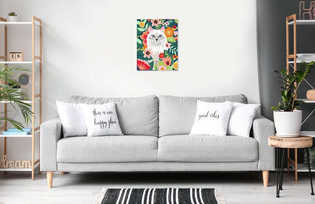 CreArt: Fluffy and Floral 10x12