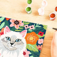 CreArt: Fluffy and Floral 10x12