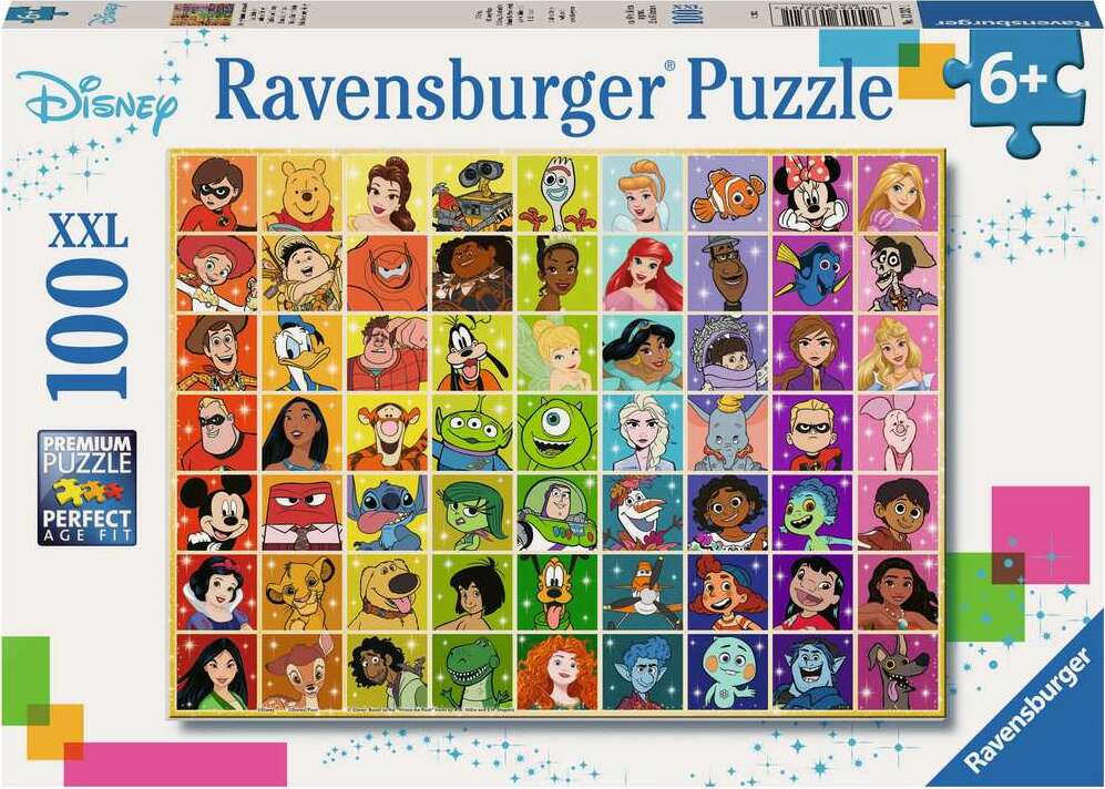 Disney Color Palette (100 Piece Puzzle)