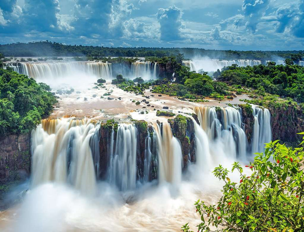 Iguazu Waterfalls, Brazil 2000 Pc Puzzle
