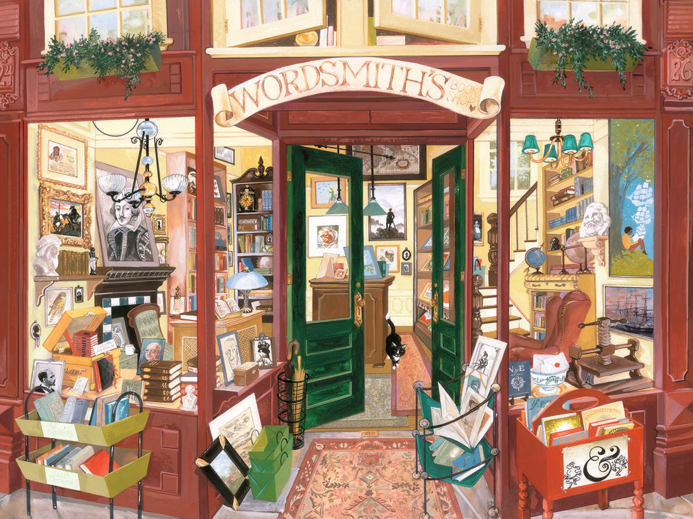 Wordsmith's Bookshop (1500 pc Puzzle)