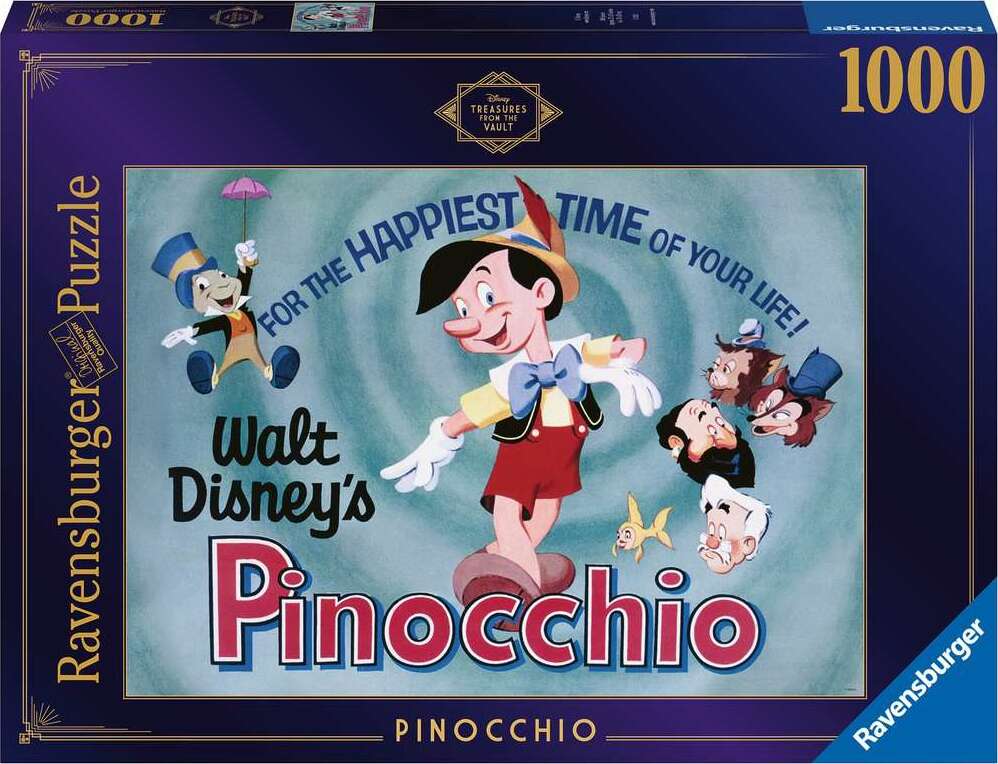 Disney Vault: Pinocchio (1000 pc Puzzle)