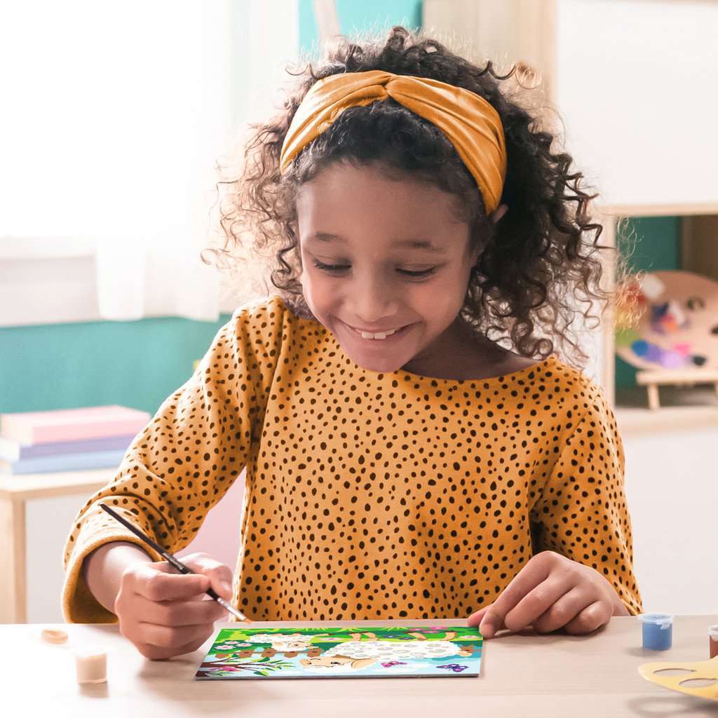 CreArt - Sheep and Lamb - Paint by numbers for kids 9 years up