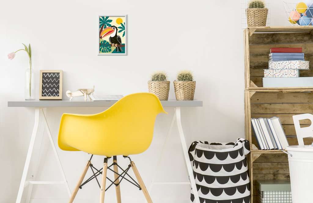 CreArt - Toucan In Jungle - Paint by numbers for adults