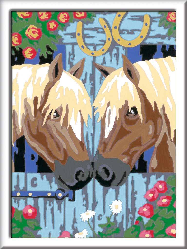 CreArt: Horse Friends 7x10 w/Stickers