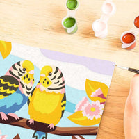 CreArt: Lovely Budgies 7x10