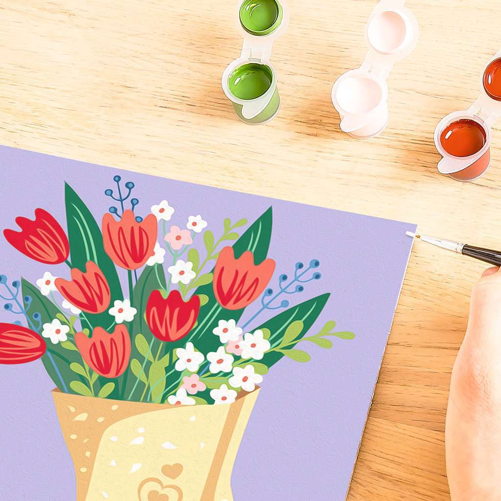 CreArt: Tulip Bouquet 8x8