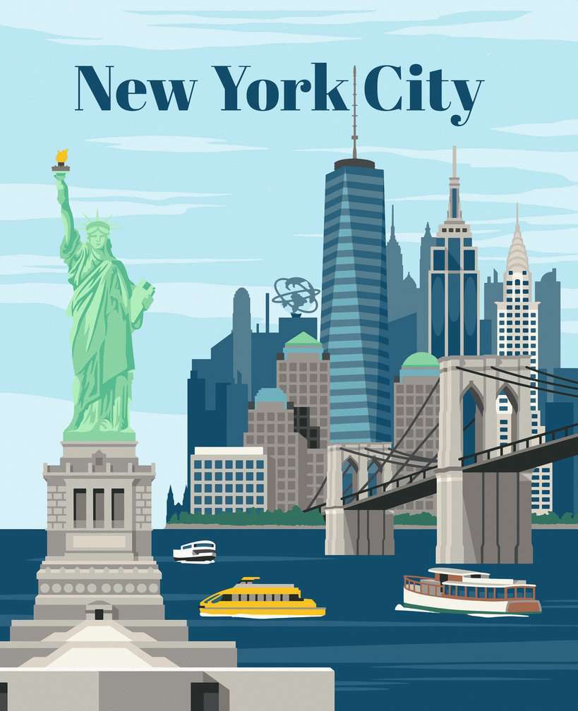 CreArt: New York City 10x12
