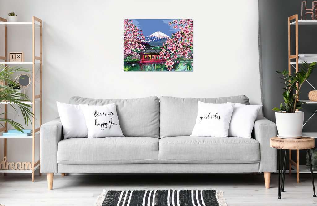 CreArt CV: Japanese Cherry Blossom 12x16