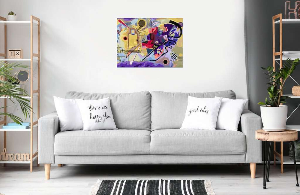 CreArt CV: Kandinisky: Yellow,Red,Blue 12x16