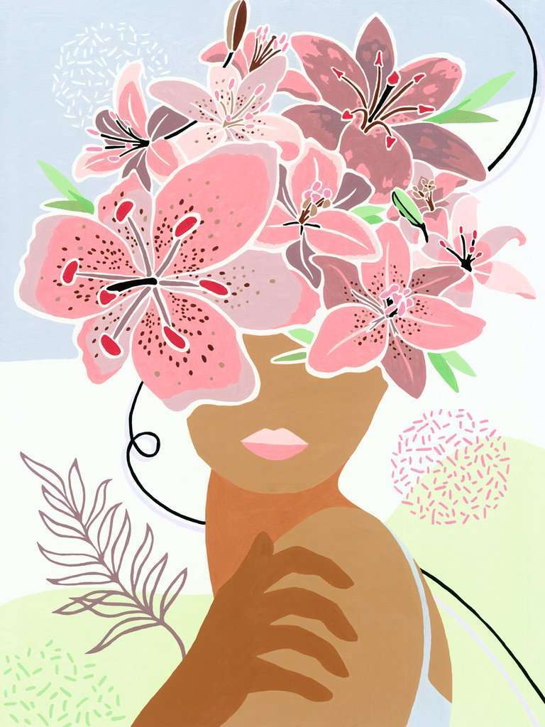 CreArt CV: Flower On My Mind 12x16