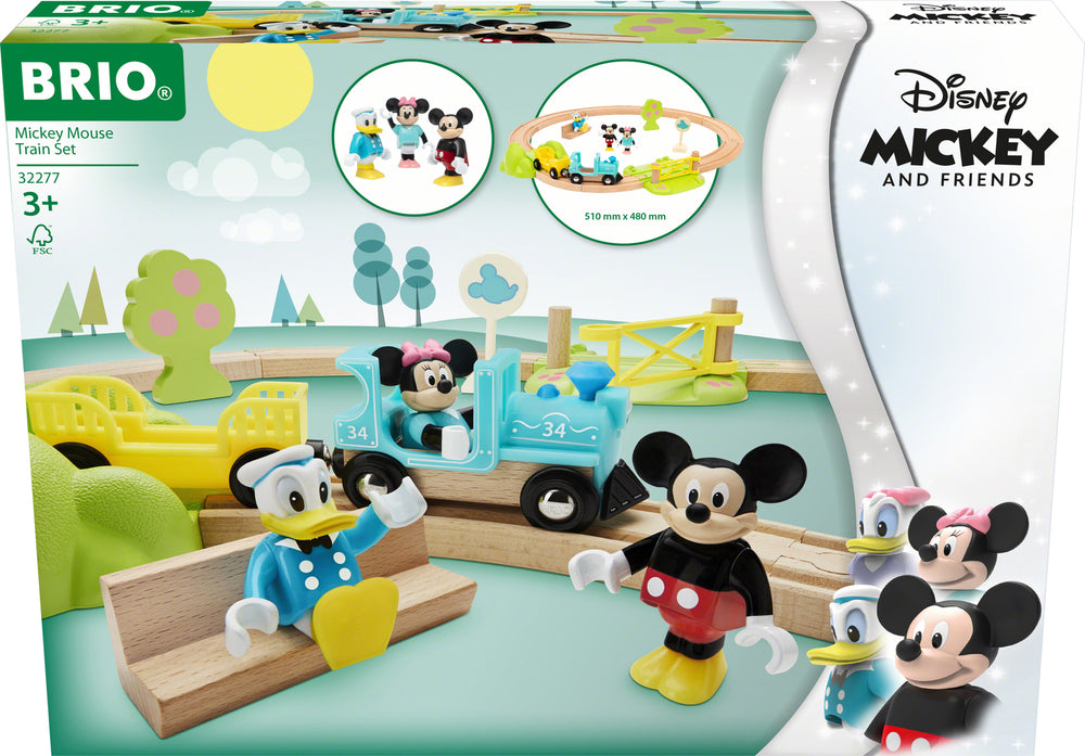 BRIO Mickey Mouse Train Set