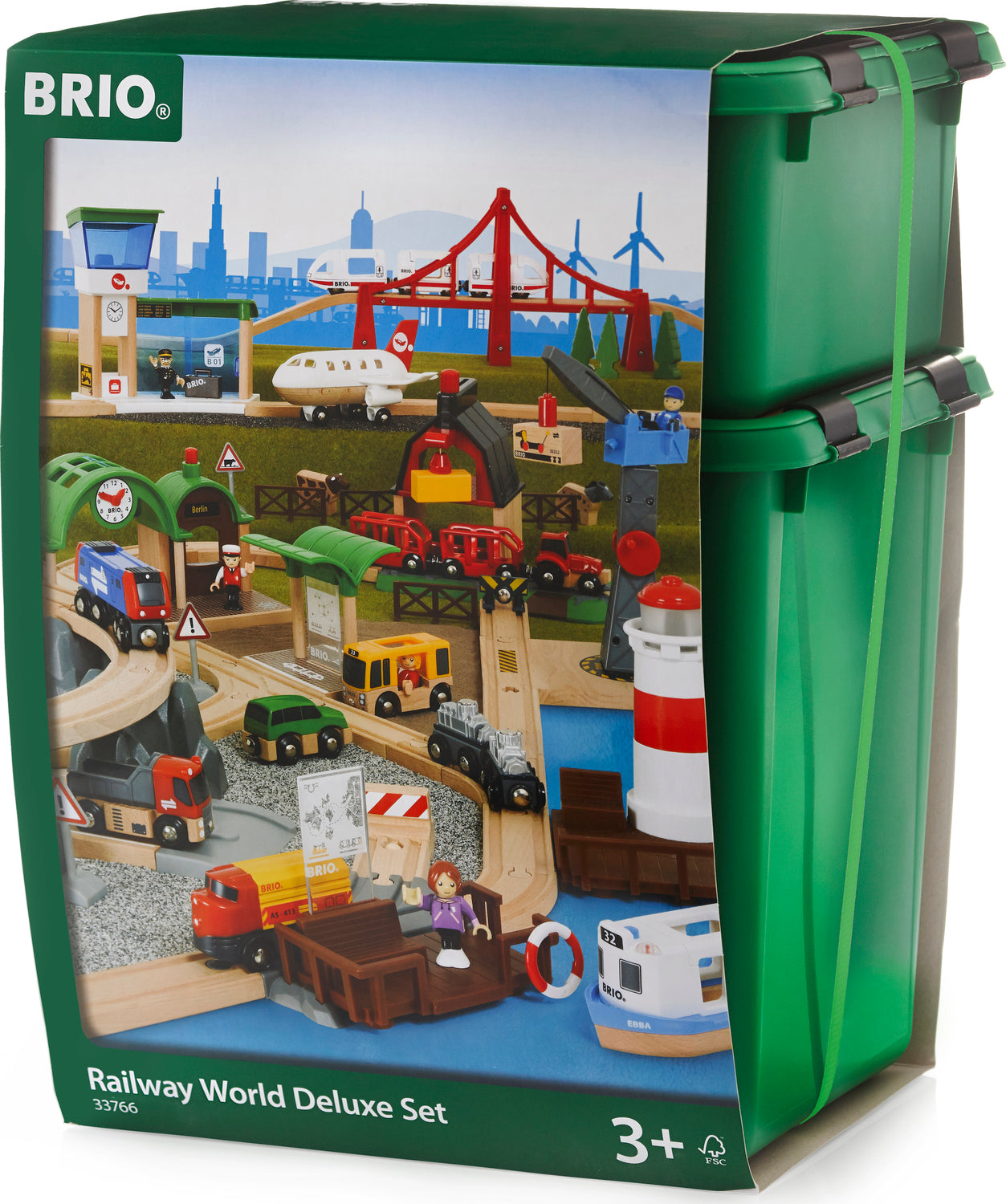 BRIO Railway World Deluxe Set