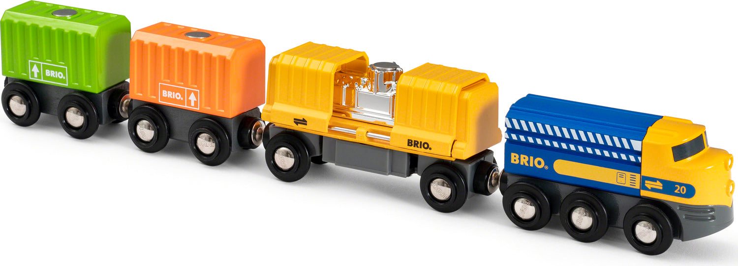 BRIO Three Wagon Cargo Train