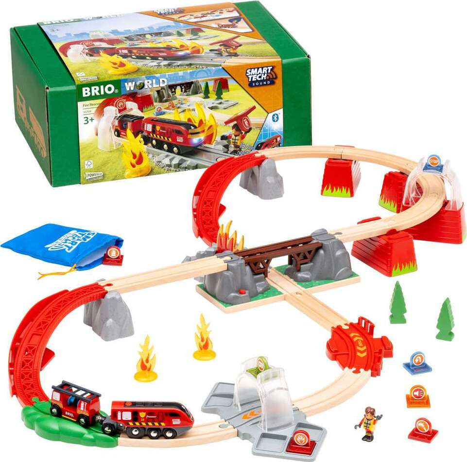 BRIO Fire Rescue Set Smart Tech Sound