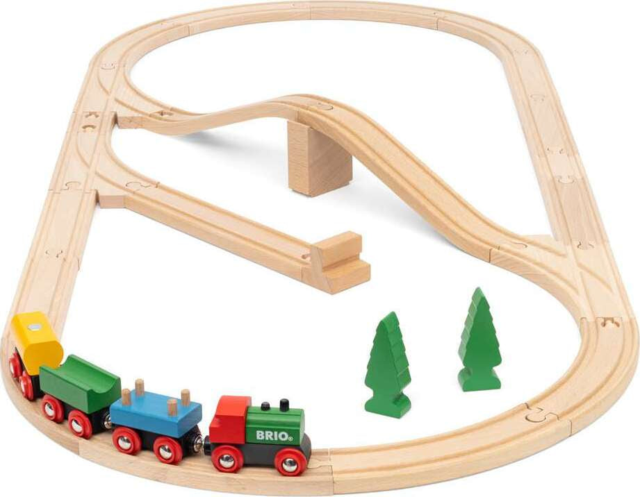 Brio construction train set on sale