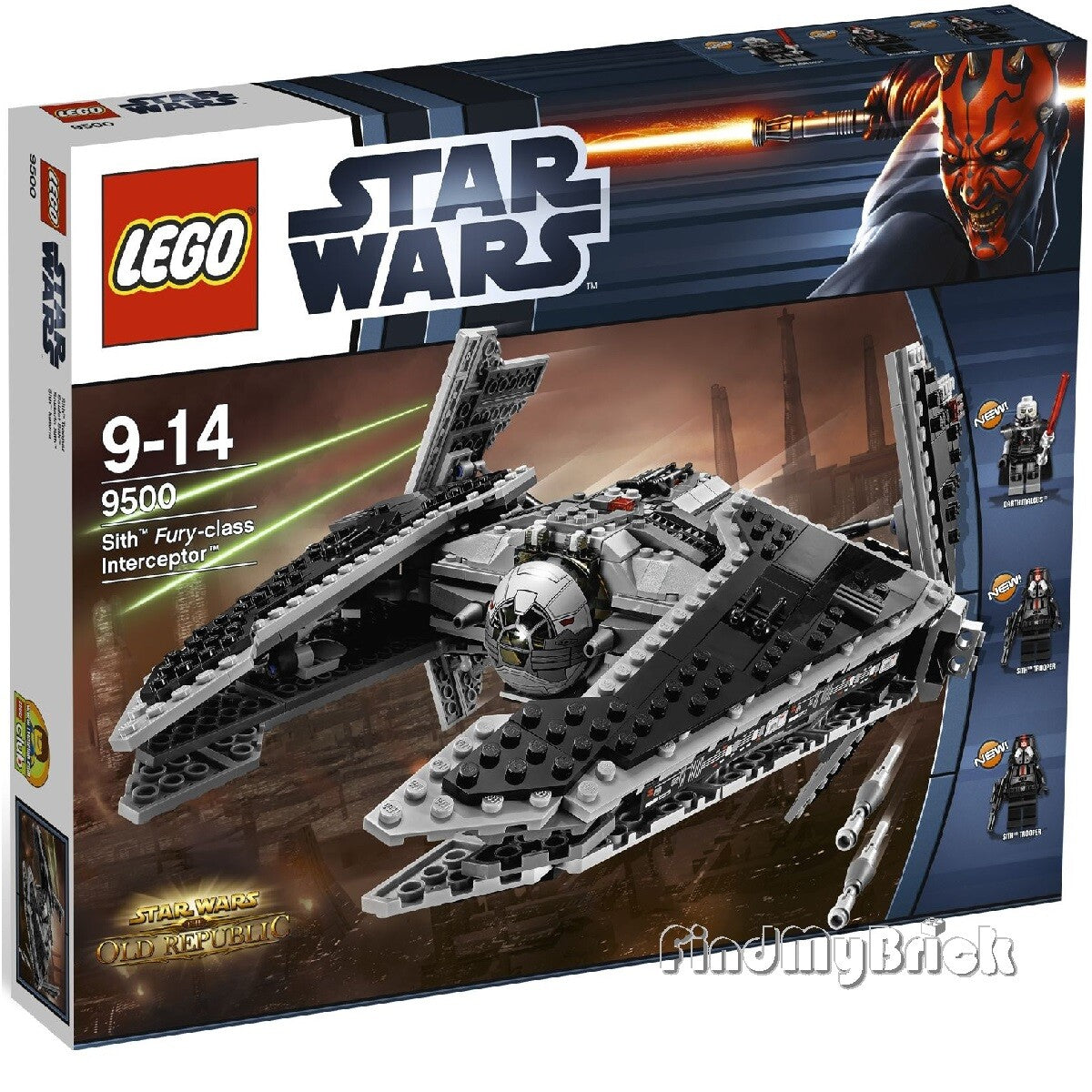 Retired LEGO® Star Wars: Sith Fury-Class Interceptor 9500