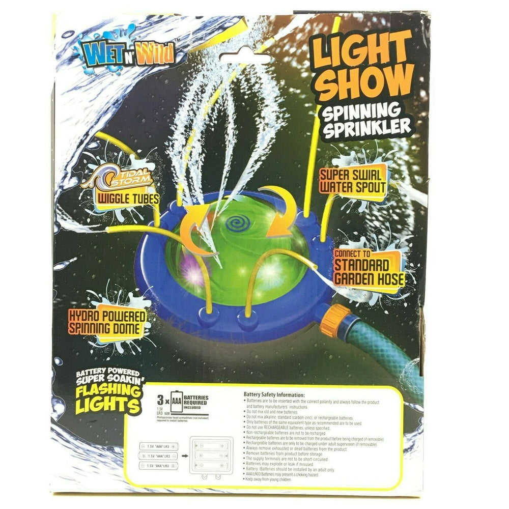 Lightshow Spinning Sprinkler