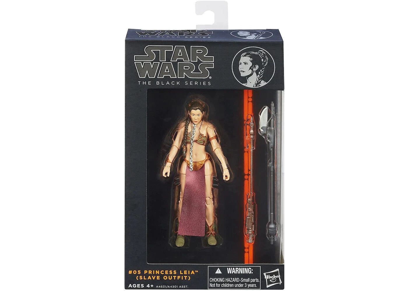 Star Wars Black Series #05 Princess Leia (Slave Outfit)
