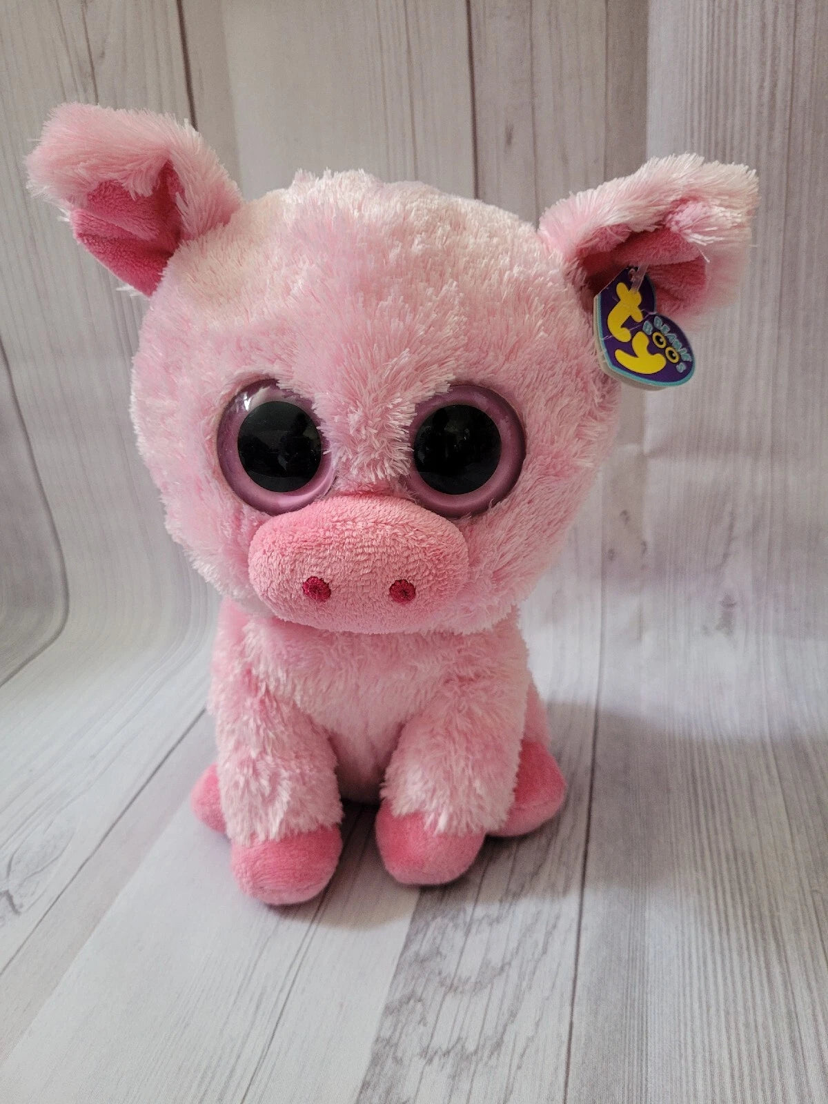 TY Beanie Boos - CORKY the Pig (Medium Size - 9 inch)