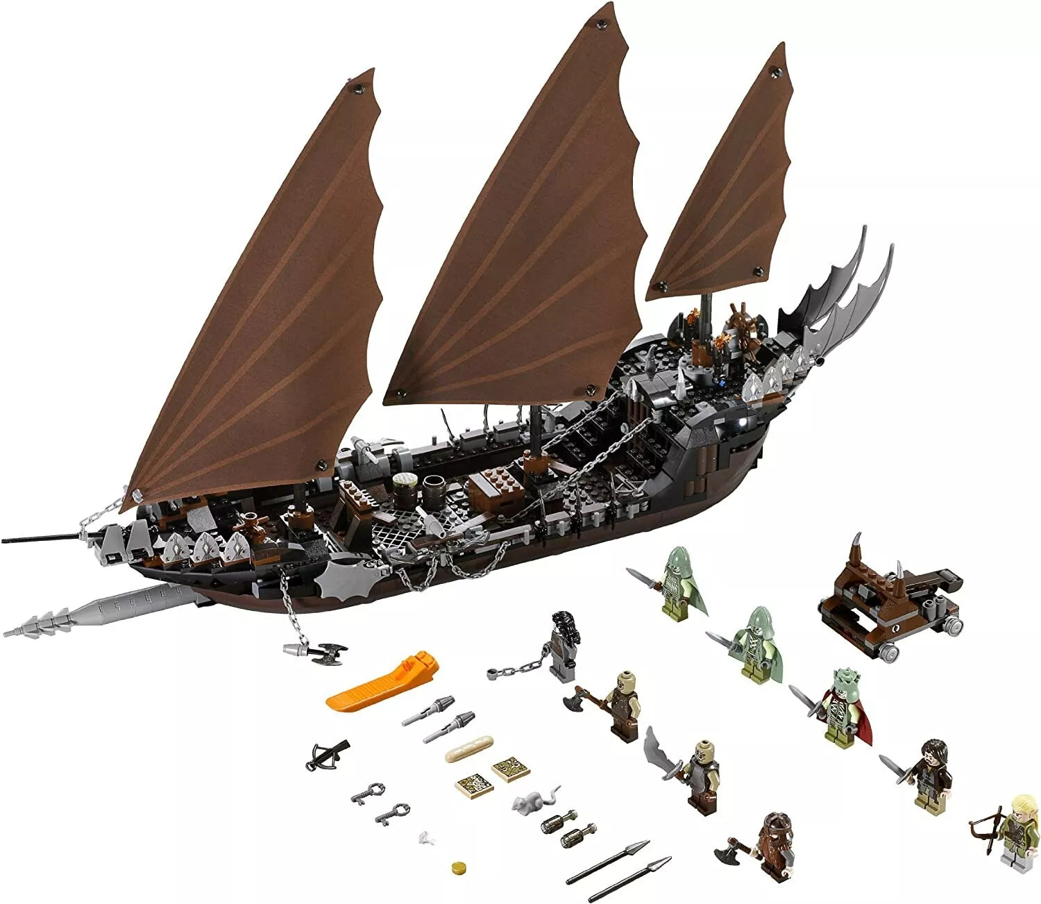 Retired Lego Lord Of The Rings Pirate Ship Ambush