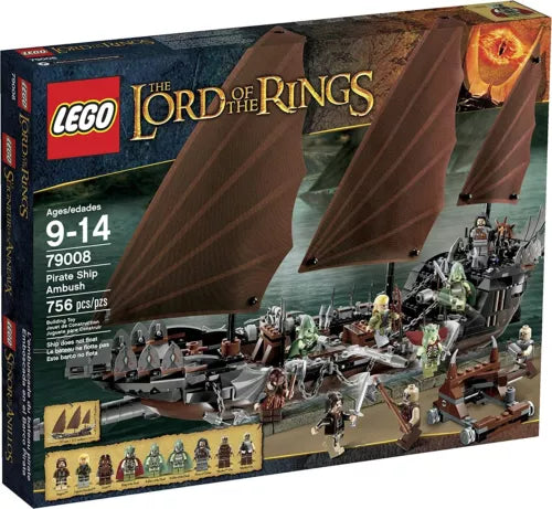 Retired Lego Lord Of The Rings Pirate Ship Ambush