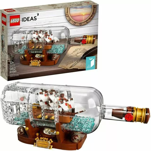 Retired Lego Ideas: Ship In A Bottle