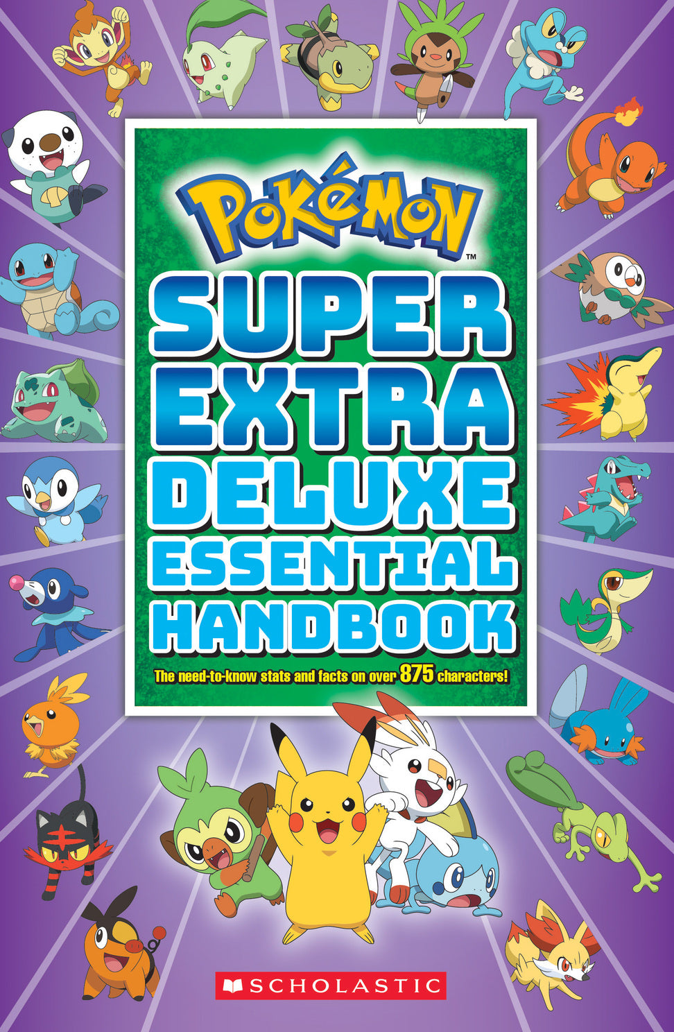 POKEMON SUPER DUPER EXTRA DELUXE ESSENTIAL HANDBOOK PB SCHOLASTIC - THE TOY STORE